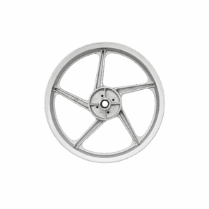 Alloy Wheel Tvs Star City (5 Spokes)-Silver Rear